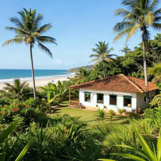 Casa em coqueirinho do norte