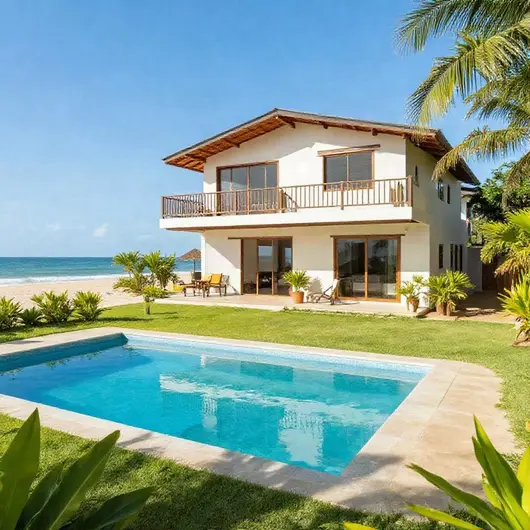 Descubra a Casa de Praia com Piscina-Litoral Sul Coqueirinho