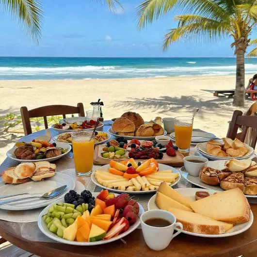 Os 8 melhores cafés da manhã na Praia de Coqueirinho - PB